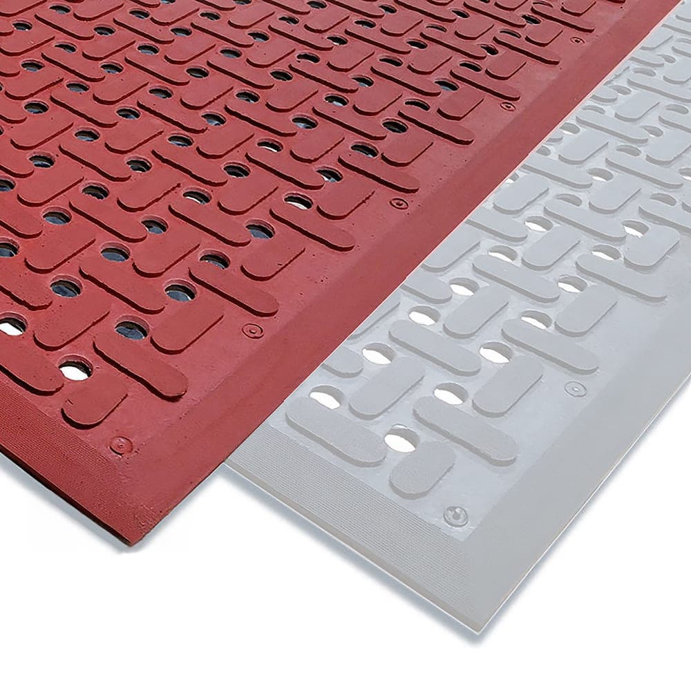 Cactus Mat 2540-R15 VIP Guardian Mat - 3' x 15', Rubber, Red