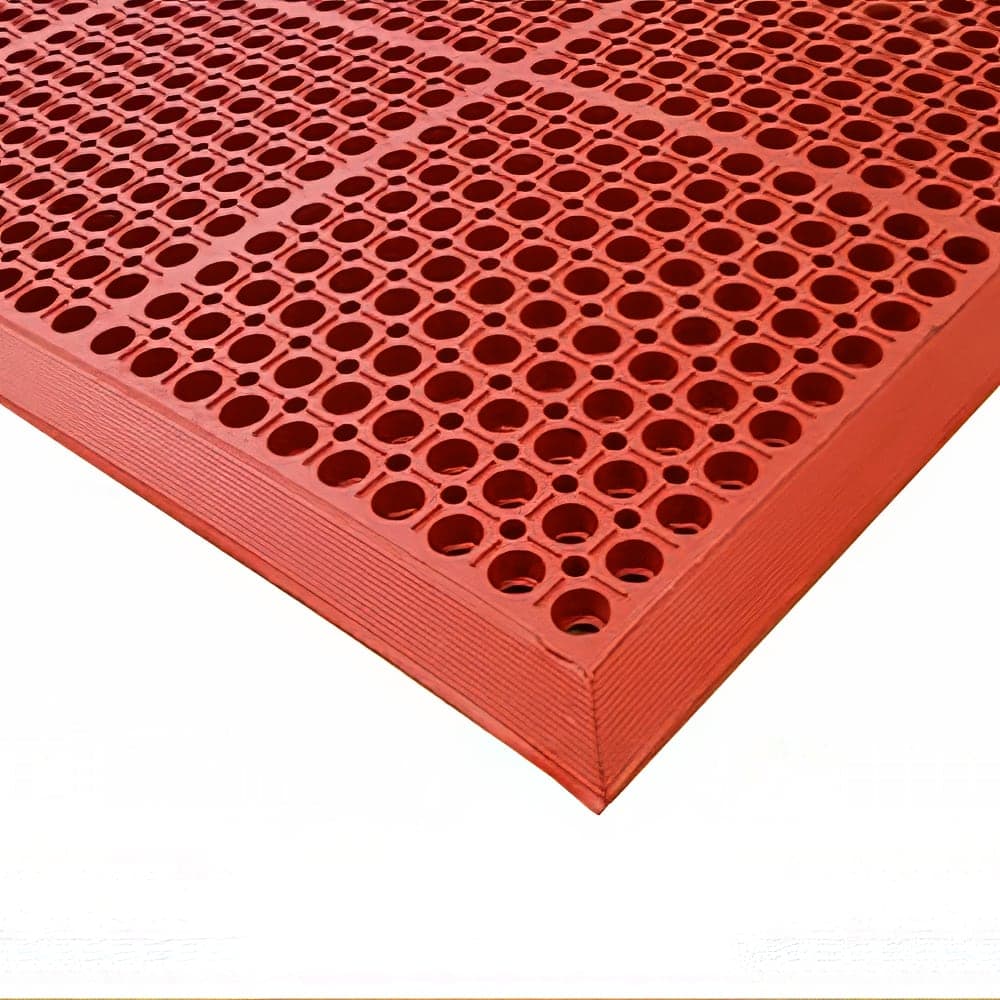 Cactus Mat 4420-RSWB VIP Duralok Mat w/ Bevel - Single, 3' x 5', Red