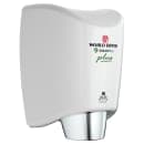 World Dryer K-974P2 Automatic Hand Dryer w/ 10 Second Dry Time - White Aluminum, 120v thumbnail 3