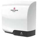 World Dryer L-974A Automatic Hand Dryer w/ 15 Second Dry Time - White Aluminum, 110-120v thumbnail 2