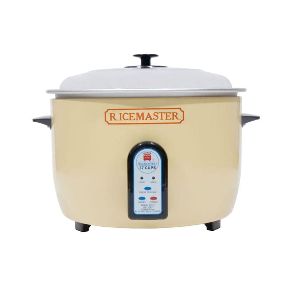 Town 37 Cup Electric Rice Cooker, One Touch, Auto Cook/Hold, 230v/1ph (57138)