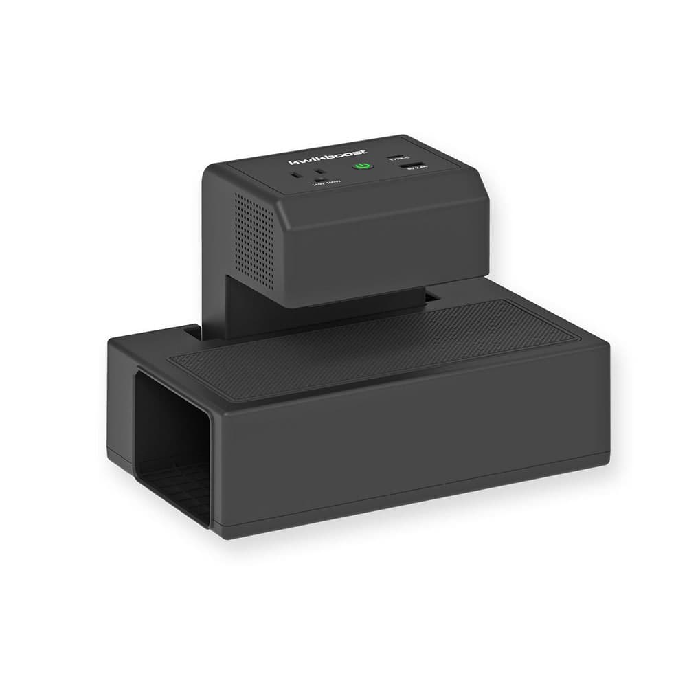 Luxor KwikBoost EdgePower® Clamp-On Desktop Charging Unit - Battery Not Included (KBEP-CGR)