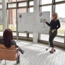 Luxor Reversible Whiteboard w/ 2 Magnetic Sides, 72 x 40" (MB7240WW) thumbnail 3