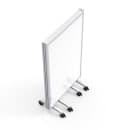 Luxor 3 Panel Magnetic Whiteboard w/ Aluminum Frame, 27 3/4" x 45 1/2" (MB9152WW) thumbnail 3