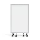 Luxor 3 Panel Magnetic Whiteboard w/ Aluminum Frame, 27 3/4" x 45 1/2" (MB9152WW) thumbnail 4