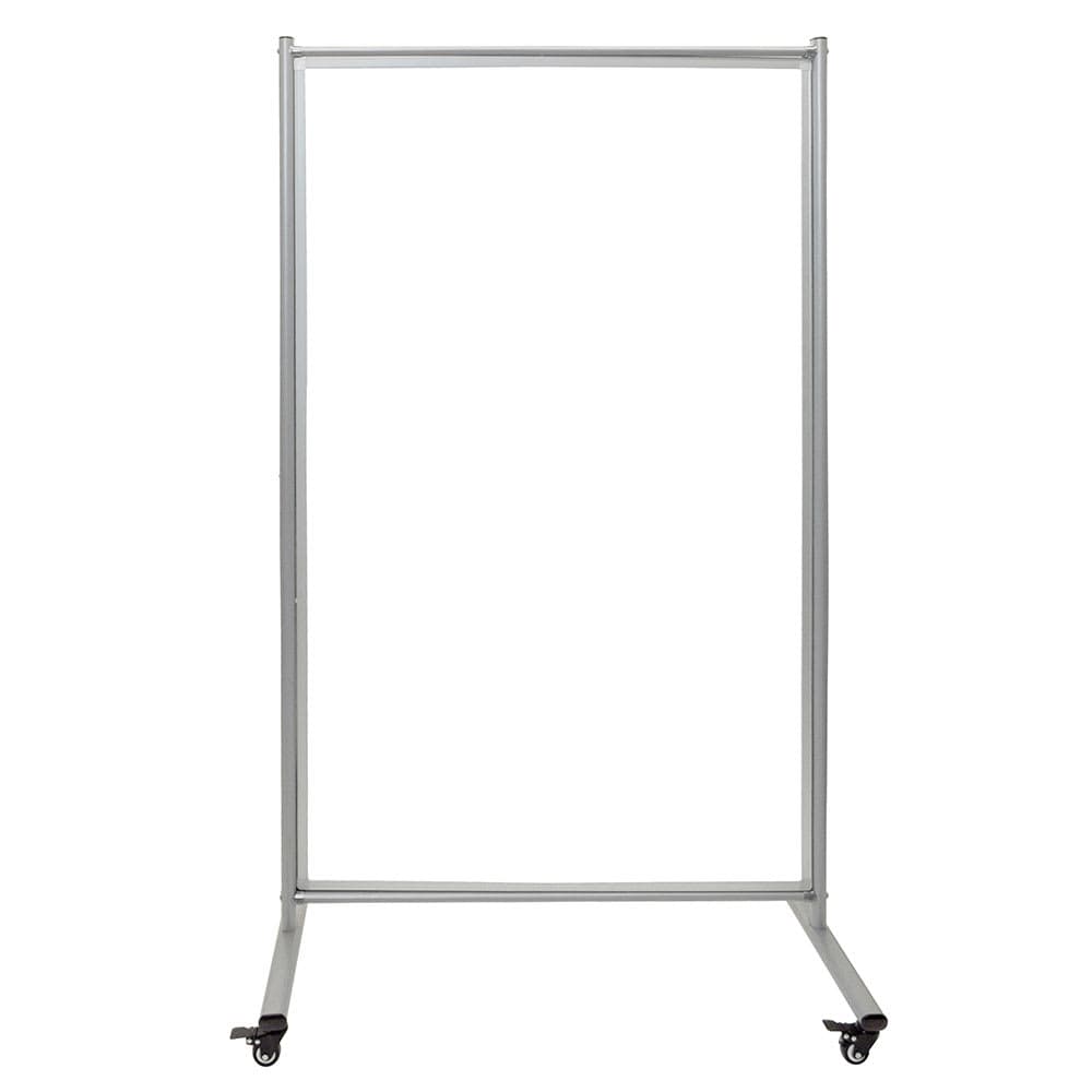 Luxor Reversible Whiteboard Room Divider w/ 2 Magnetic Sides, 39" x 64" (MD4072W)