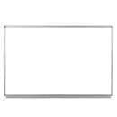 Luxor 36x24" Painted Steel Magnetic White Board w/ Aluminum Frame & Tray (WB3624W) thumbnail 2