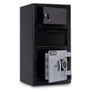 Mesa MFL2014E-OLK BLKGR 1 1/2 cu ft 2 Compartment Drop Safe w/ Electronic Lock thumbnail 2