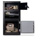 Mesa MFL2014E-OLK BLKGR 1 1/2 cu ft 2 Compartment Drop Safe w/ Electronic Lock thumbnail 6