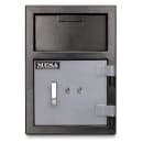 Mesa MFL2014K BLKGR .8 cu ft 1 Compartment Drop Safe w/ Key Lock thumbnail 2