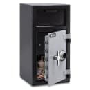 Mesa MFL2714C-ILK BLKGR 1.3 cu ft 2 Compartment Drop Safe w/ Combination Lock thumbnail 4