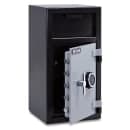 Mesa MFL2714E-ILK BLKGR 1.3 cu ft 2 Compartment Drop Safe w/ Electronic Lock thumbnail 3