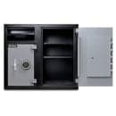 Mesa MFL2731EE BLKGR 6.7 cu ft 2 Compartment Drop Safe w/ Electronic Lock thumbnail 4