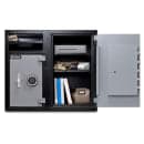 Mesa MFL2731EE BLKGR 6.7 cu ft 2 Compartment Drop Safe w/ Electronic Lock thumbnail 5