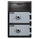 Mesa MFL3020CC BLKGR 3.6 cu ft 2 Compartment Drop Safe w/ Combination Lock thumbnail 2