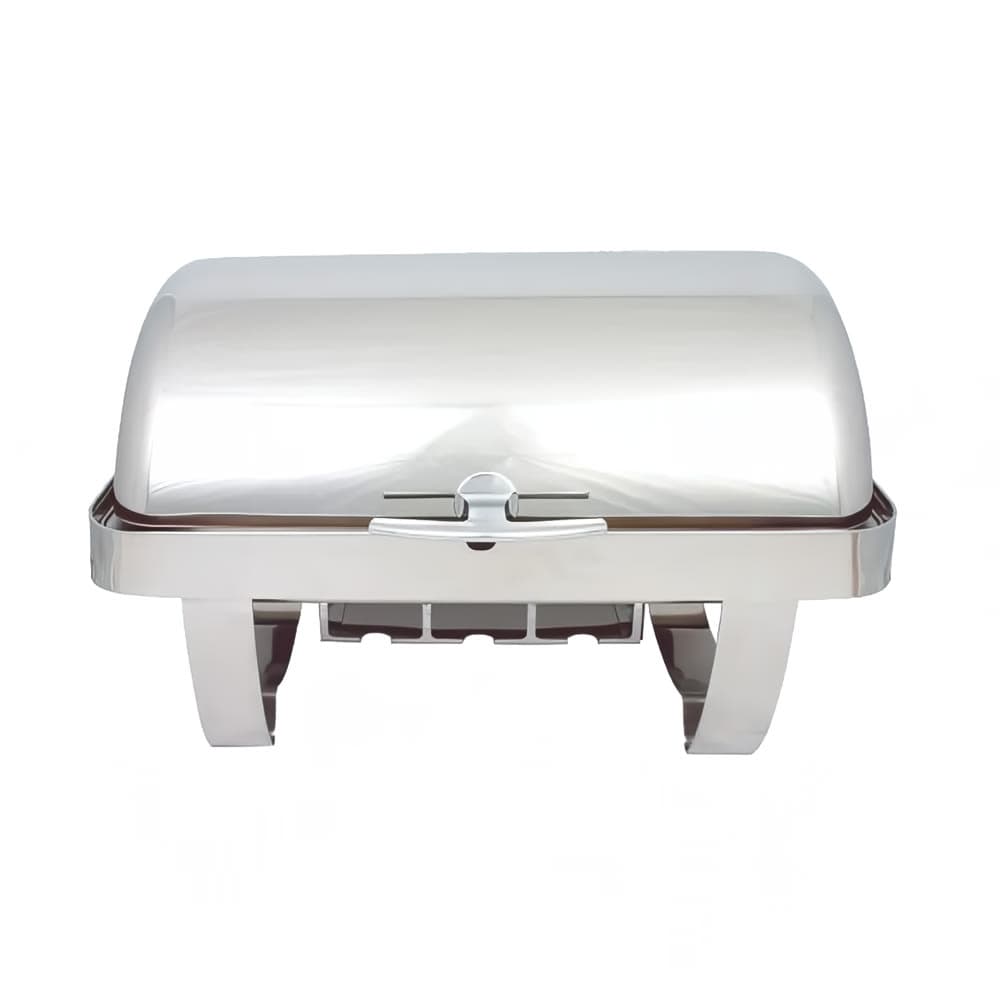 Spring USA K2509-6 9 7/8 qt Rectangular RollTop Chafer - Stainless Steel
