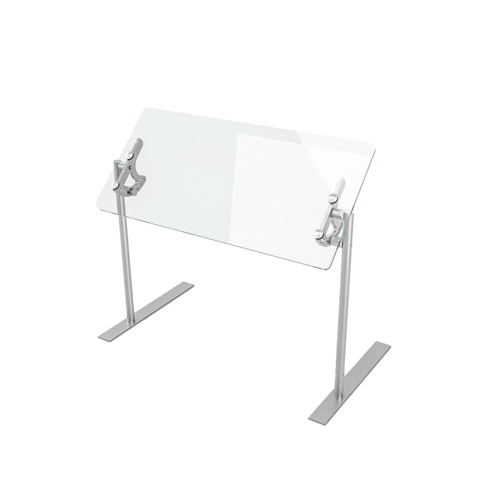 Spring USA VG3-P-30 30" Portable Food Shield - Free-Standing, Adjustable, Glass/Aluminum