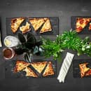 Epicurean Rectangular Flatbread Board - 6" x 17", Composite Wood, Slate (329-170602) thumbnail 2