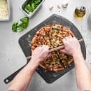 Epicurean 24" Pizza Peel w/ 15" x 14" Blade - Paper Composite, Slate (407-241402) thumbnail 2