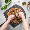 Epicurean 26" Pizza Peel w/ 17" x 16" Blade - Paper Composite, Slate (407-261602) thumbnail 3