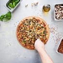 Epicurean 14" Round Pizza Board - Paper Composite, Natural (429-001401) thumbnail 3