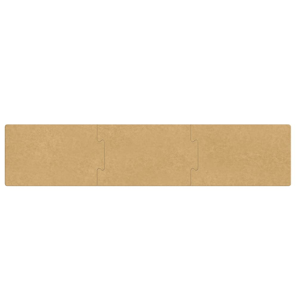 Epicurean 3-Piece Stock Puzzle Board - 12" x 60", Composite Wood, Natural (629-601201)