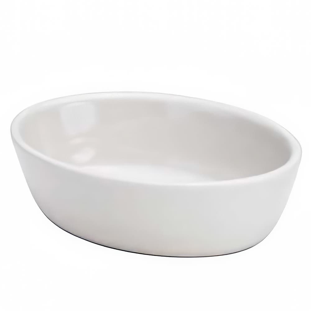 Oneida 20 oz. Tundra Bakers Dish - Porcelain, Bone White (F1400000634)