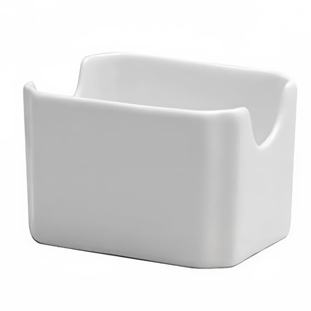 Oneida Rectangular Sugar Caddy - Porcelain, Bright White (F8010000906)