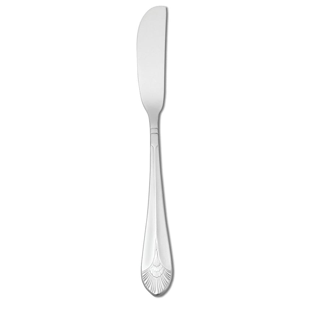 Oneida 6 1/2" Butter Spreader with 18/10 Stainless Grade, New York Pattern (T131KSBF)