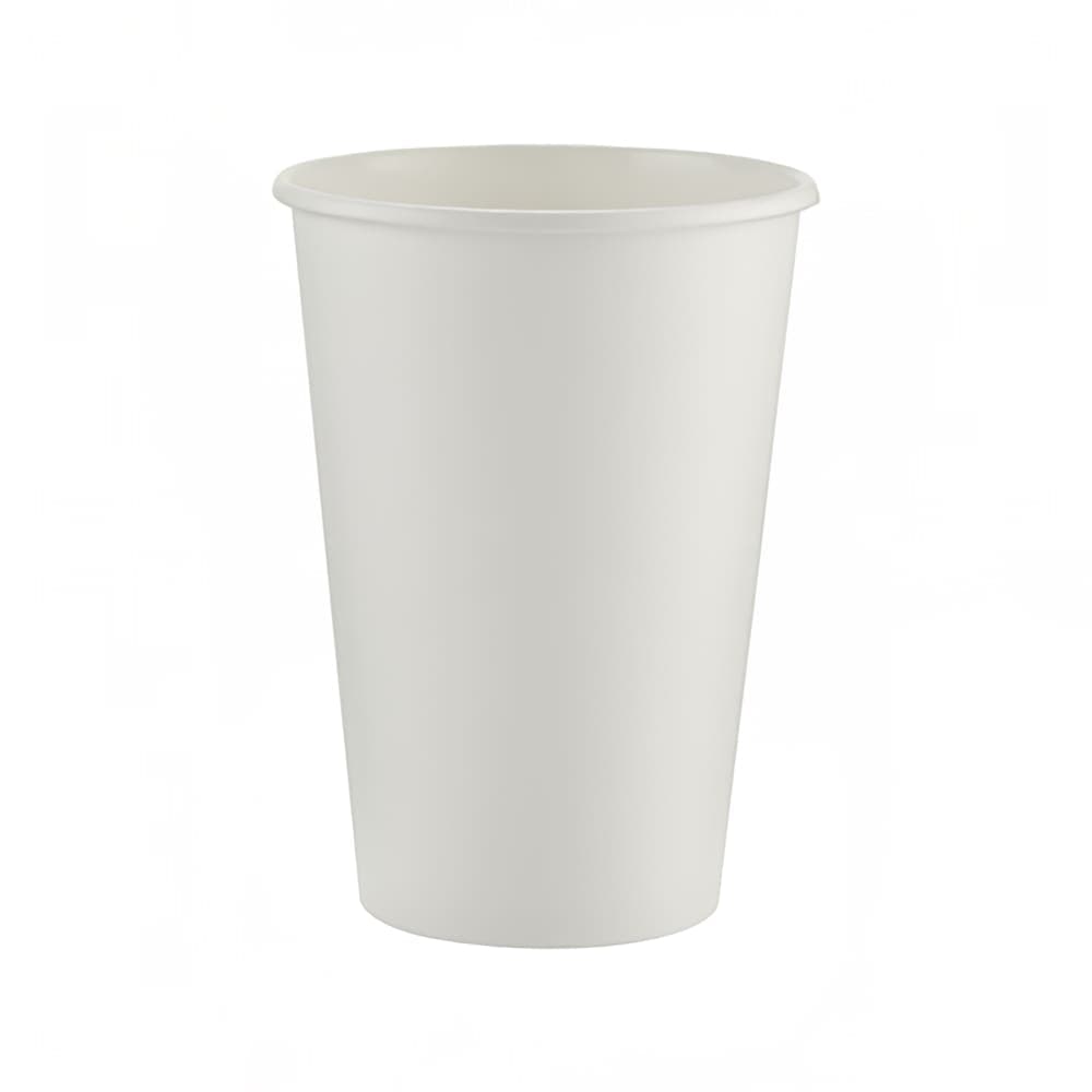 Dixie 2346W 16 oz Disposable Hot Cup - Paper, White