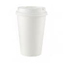 Dixie 2346W 16 oz Disposable Hot Cup - Paper, White thumbnail 2