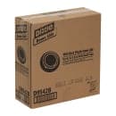 Dixie D9542B Dome Lid for 10 oz to 20 oz PerfecTouch Hot Paper Cups - Plastic, Black thumbnail 3