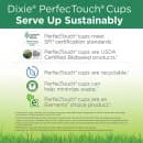 Dixie 92959 PerfecTouch 10 oz Disposable Hot Cup - Paper, Printed thumbnail 8