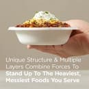 Dixie SX20PATH Dixie Ultra® 20 oz Disposable Bowl - Paper, White thumbnail 3