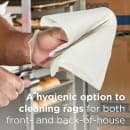 Dixie 29662 Dixie Ultra® Foodservice Towel - 12 3/4" x 21", White thumbnail 6