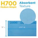 Dixie 29424 Dixie H700 Reusable Foodservice Towel - Blue thumbnail 3