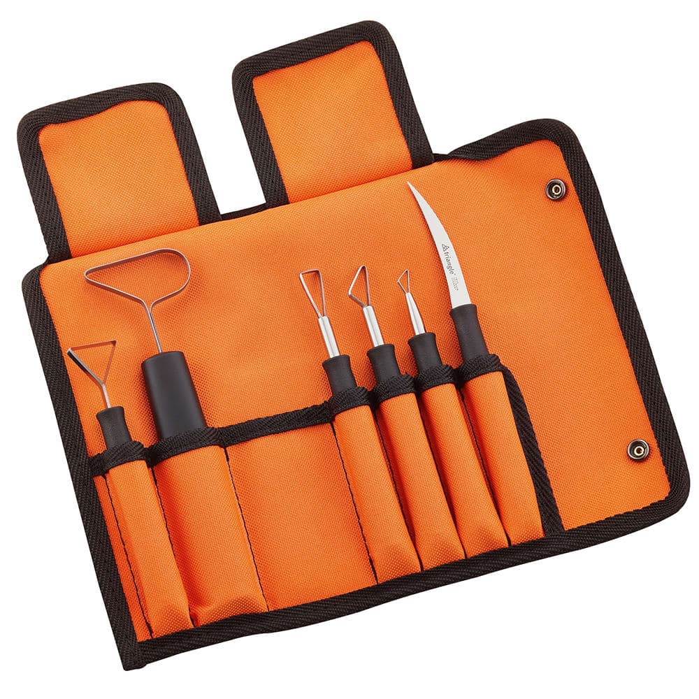 Louis Tellier 6 Piece Villafane Studios Sculpting Set w/ Nylon Roll Bag (909050602)