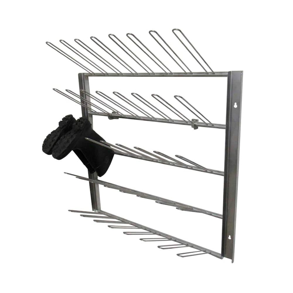 SSL Industries 33 3/4" Wall Mount Boot Rack, Stainless Steel (SSL-1074)