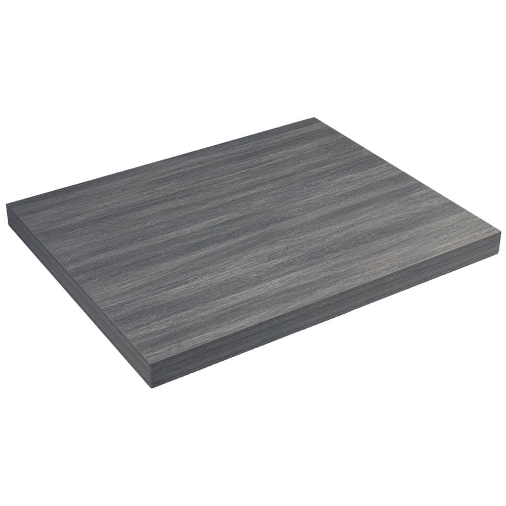 American Tables & Seating 30" x 60" Rectangular Laminate Table Top, Standard Light Gray (ATE3060-GY)