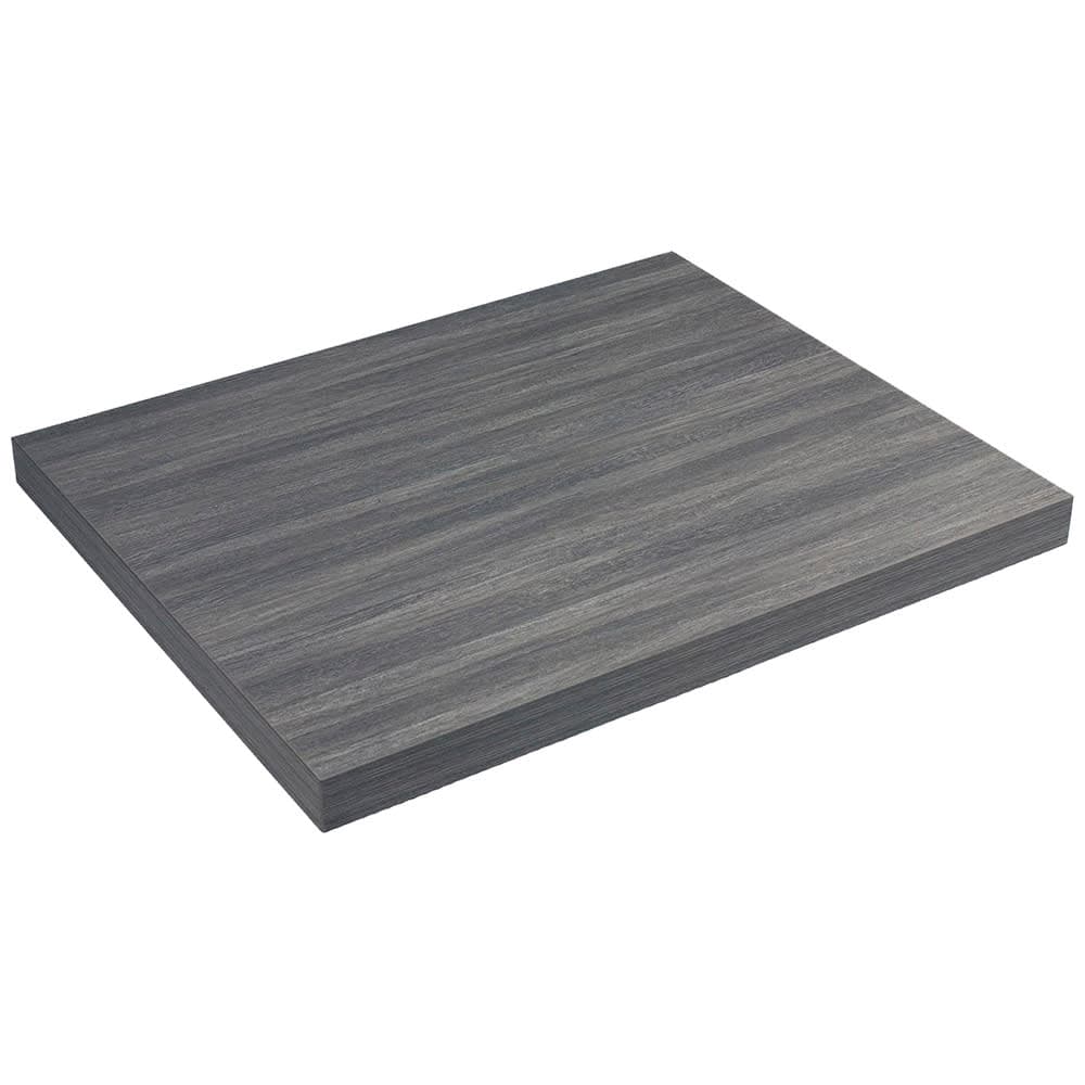 American Tables & Seating 36" Square Laminate Table Top, Standard Light Gray (ATE3636-GY)