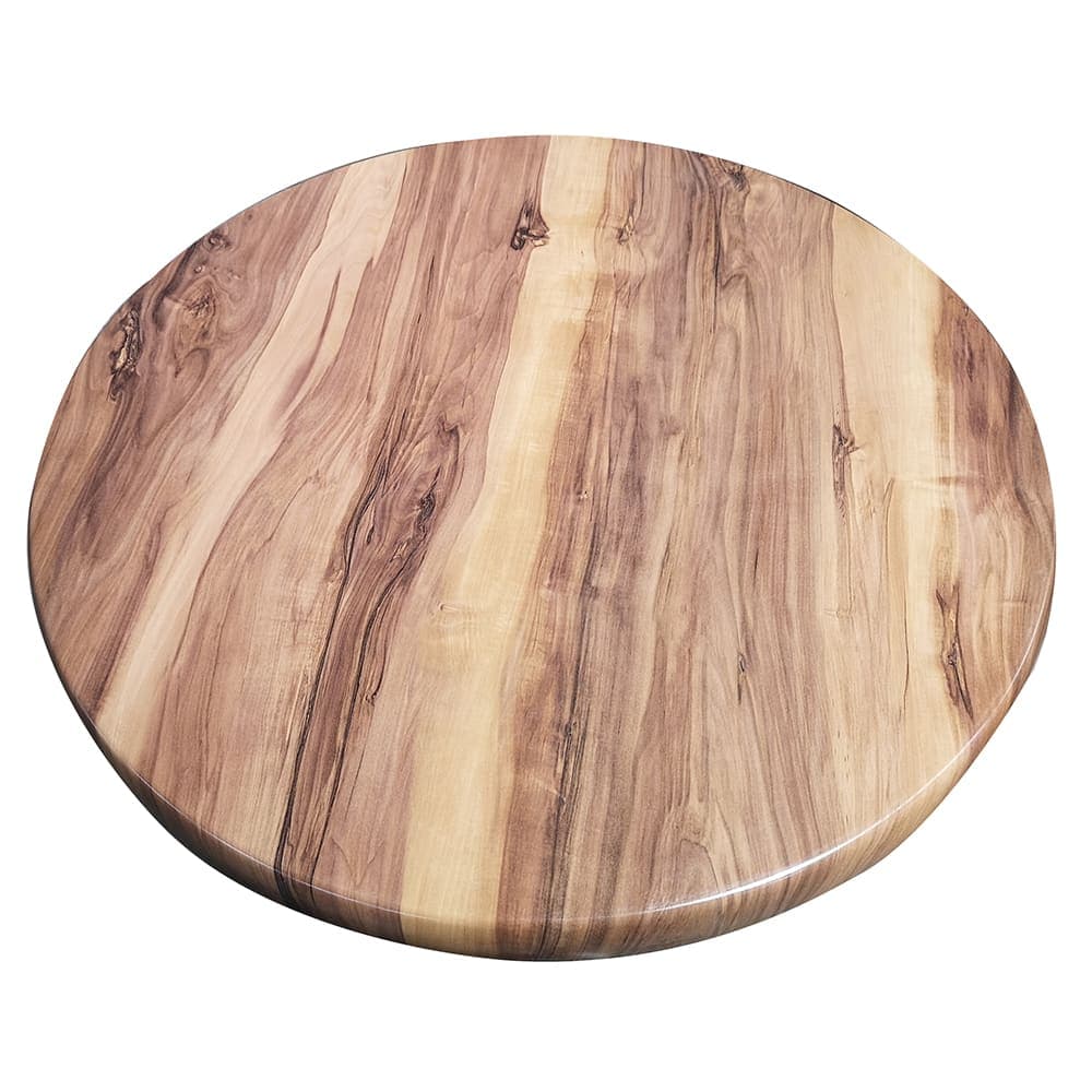 American Tables & Seating 35 1/2" Round Laminate Table Top - Indoor/Outdoor, Indian Rose (ATS-ATO36-213)