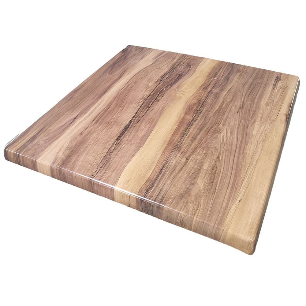 American Tables & Seating 35 1/2" Square Laminate Table Top - Indoor/Outdoor, Indian Rose (ATS-ATO3636-213)