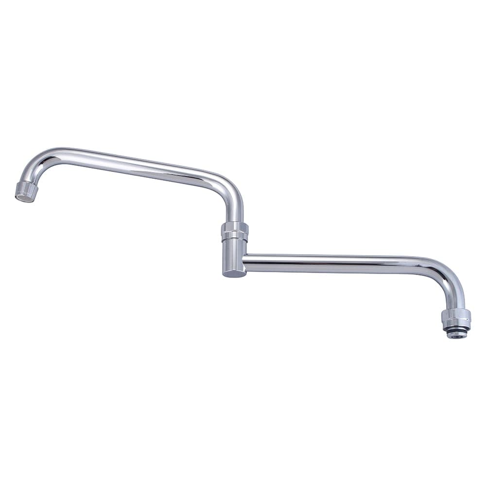 FLO FLO-018 18" Replacement Double Jointed Swing Spout, Lead Free