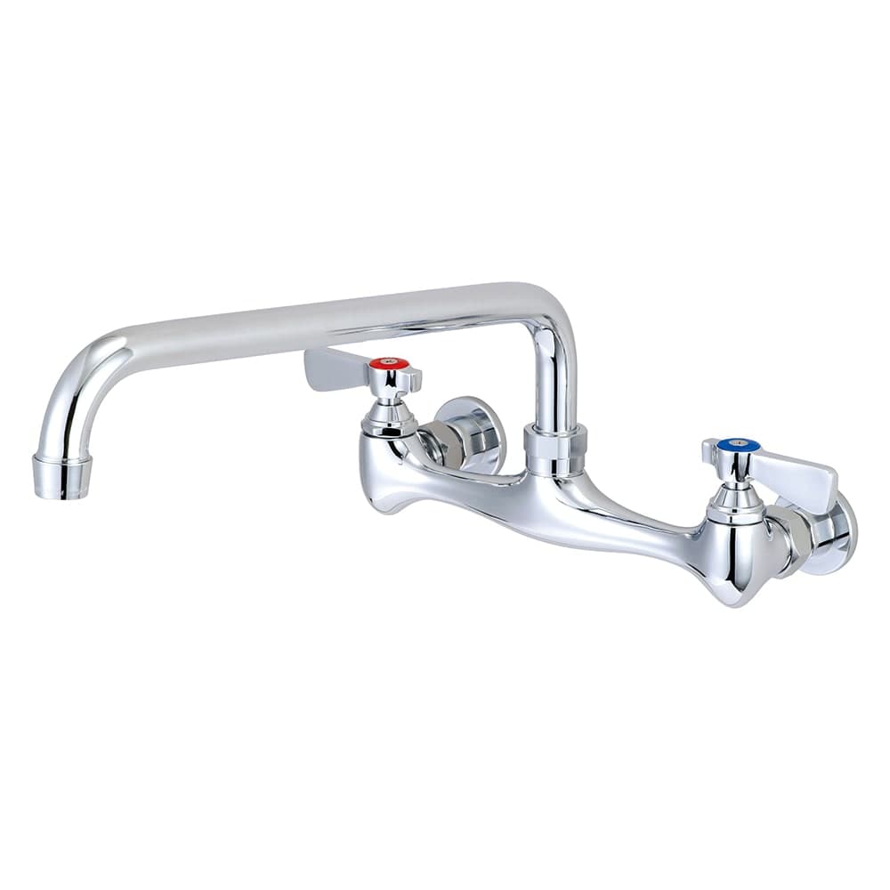 FLO FLO-710 Splash Mount Faucet - 10" Swing Spout, 8" Centers