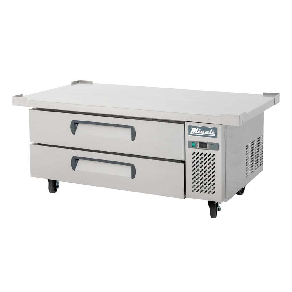 Migali C-CB52-60-HC 60 1/2" Competitor Series® Chef Base w/ (2) Drawers - 115v
