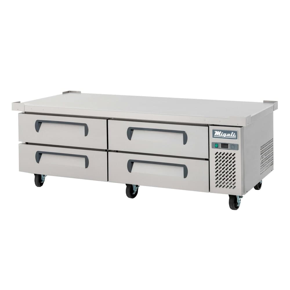 Migali C-CB72-HC 72 2/5" Competitor Series® Chef Base w/ (4) Drawers - 115v