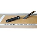 Matfer Bourgeat 112670 6 1/4" Flexible Offset Spatula w/ Plastic Handle, Stainless Steel thumbnail 2