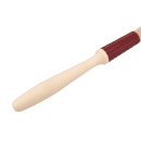 Matfer Bourgeat 116020 1/2" Flat Pastry Brush - Natural Bristles, Plastic Handle thumbnail 5