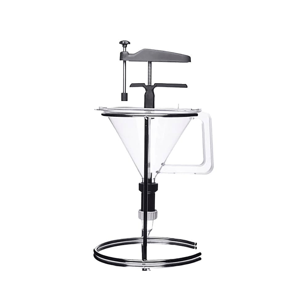 Matfer Bourgeat 116605 1 1/2 qt Portion Control Confectionery Funnel w/ Wire Stand, Polycarbonate