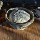 Matfer Bourgeat 118510 8 1/4" Banneton Round Dough Proofing Basket - Wicker, Beige thumbnail 4